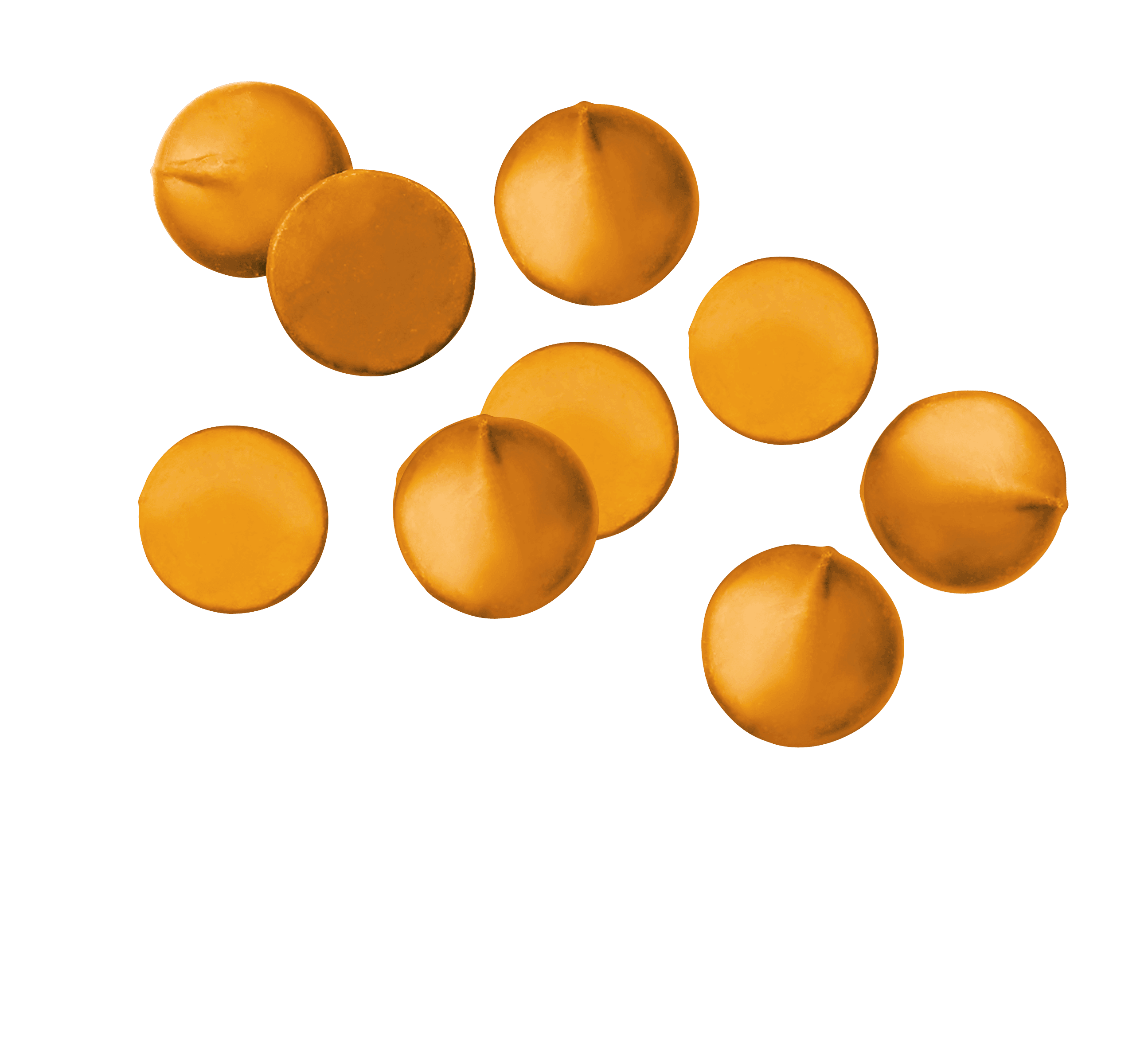 Gotas sabor chocolate caramelo