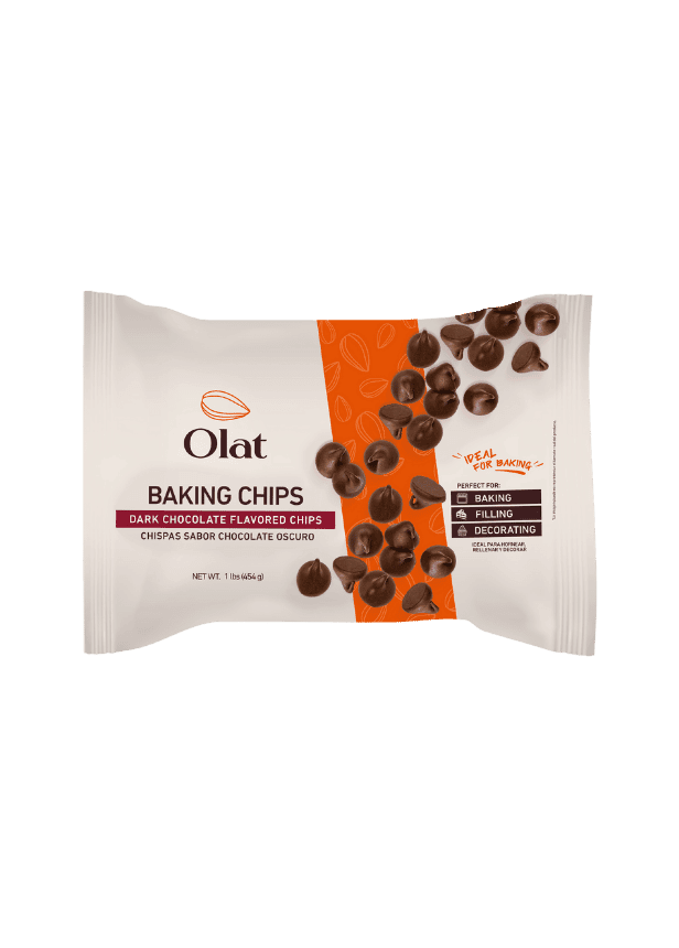 Chispas sabor chocolate oscuro