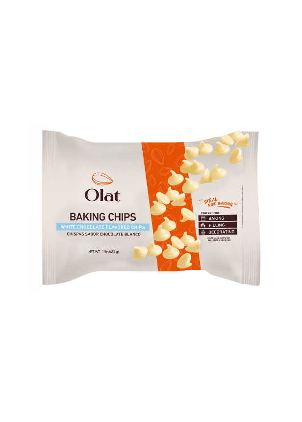 Chispas sabor chocolate blanco