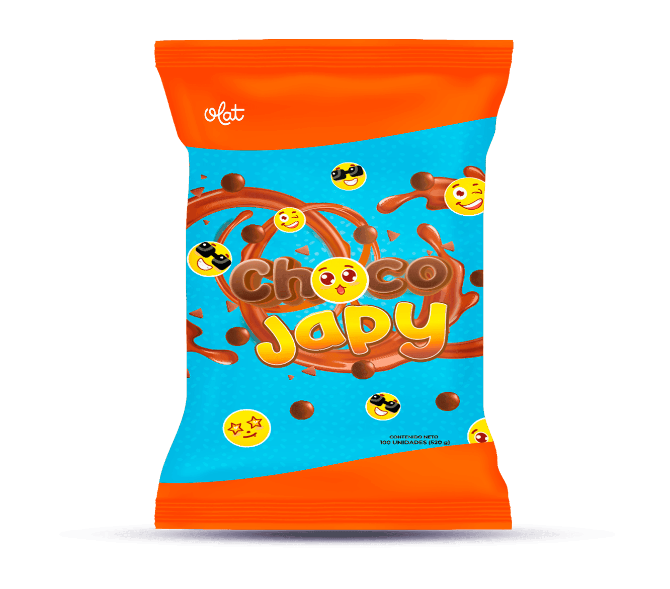 Choco Japy (esferas sabor chocolate de leche)