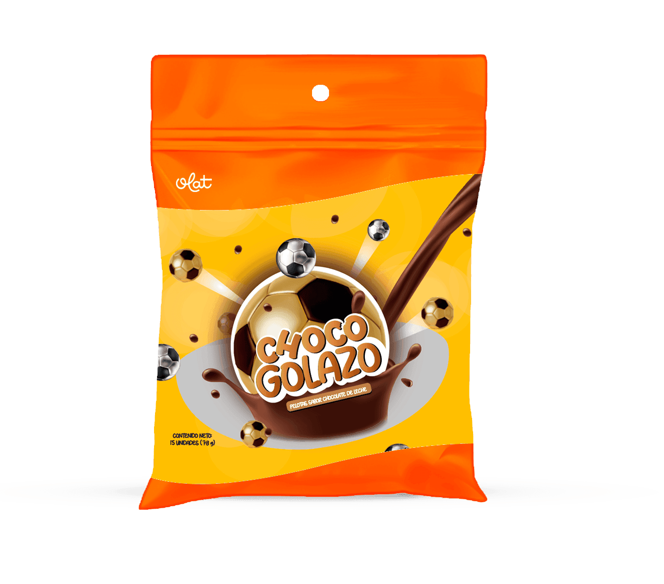 Choco Golazo (esferas sabor chocolate de leche)