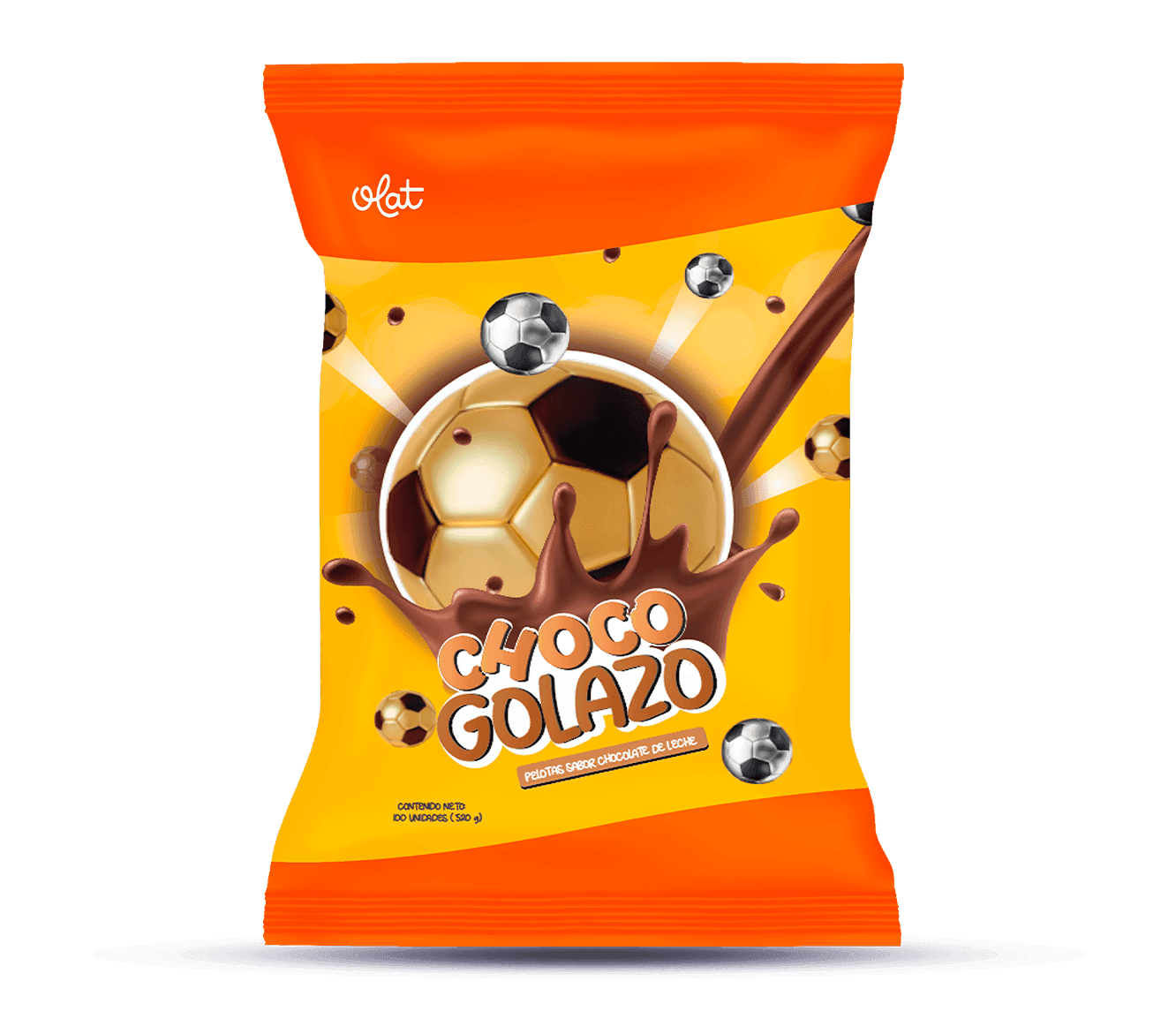 Choco Golazo (esferas sabor chocolate de leche)