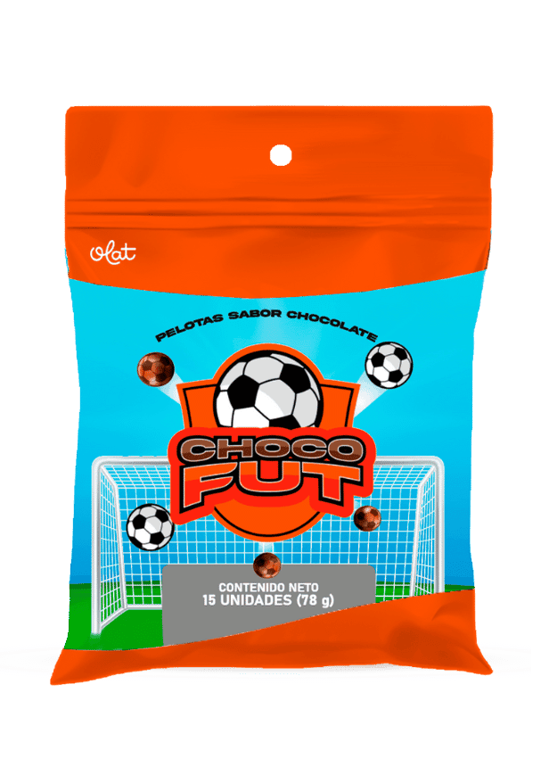 Choco Fut (esferas sabor chocolate de leche)