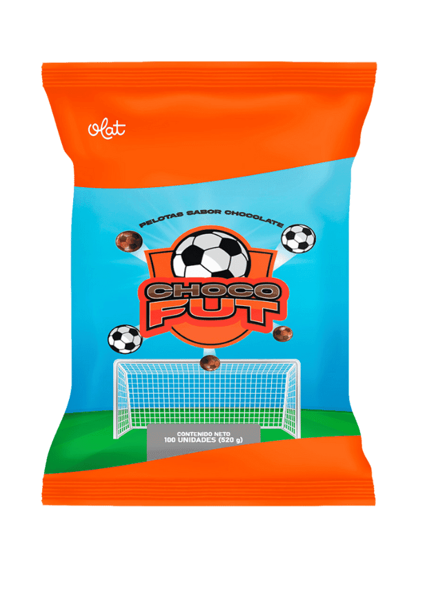 Choco Fut (esferas sabor chocolate de leche)
