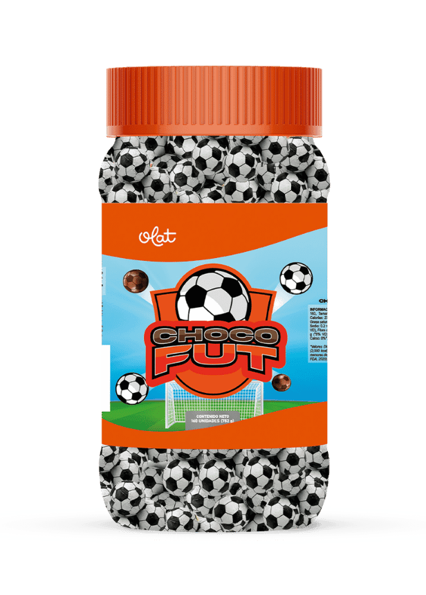 Choco Fut (esferas sabor chocolate de leche)