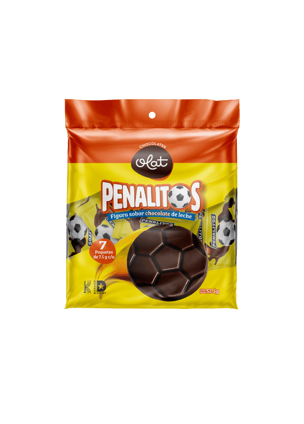 Penalitos (figura sabor chocolate de leche)