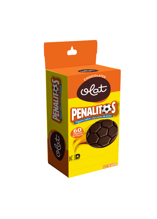 Penalitos (figura sabor chocolate de leche)