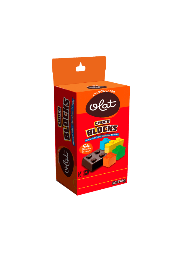 Choco Blocks (bloque sabor chocolate de leche)