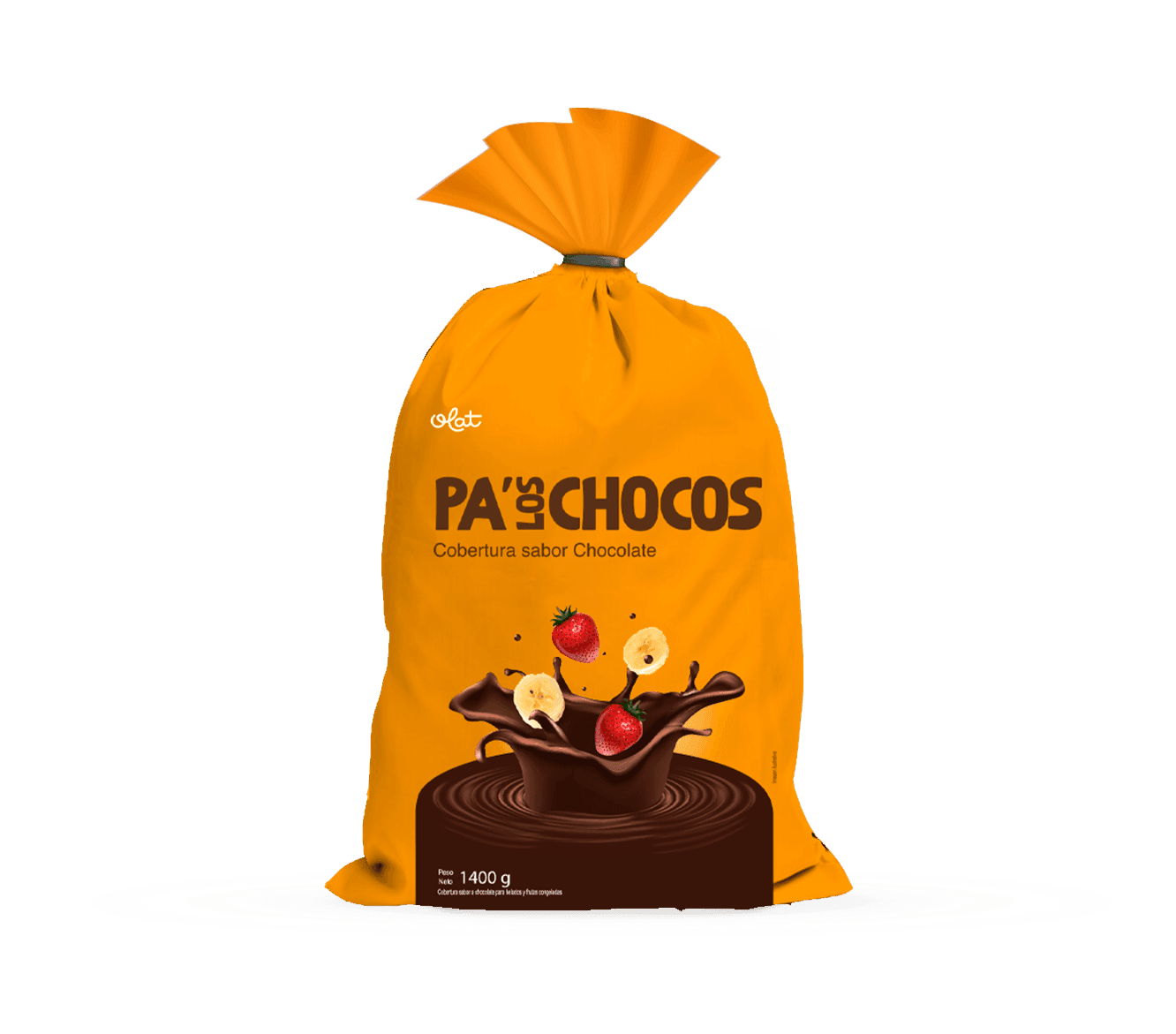 Pa´los Chocos (cobertura sabor chocolate para helados y fruta congelada)