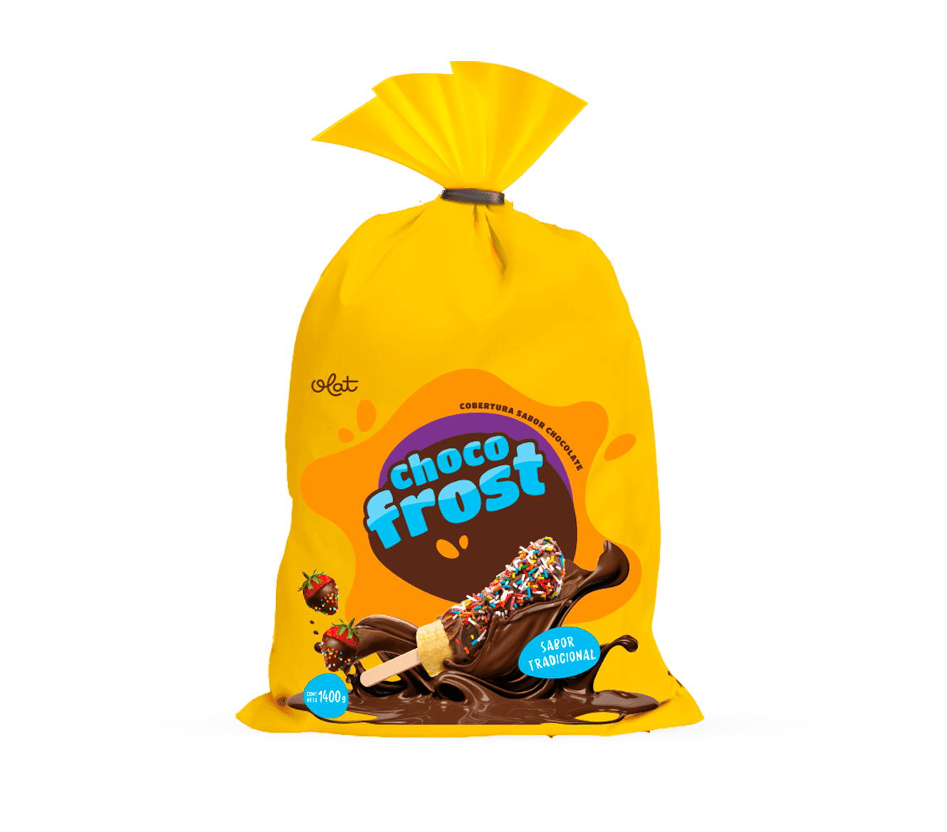 ChocoFrost (cobertura sabor chocolate para helados y fruta congelada)